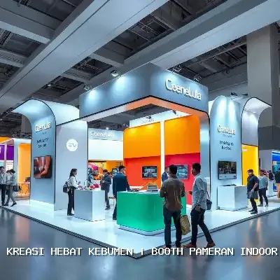 Booth Pameran Indoor Kebumen – Kreasi Hebat