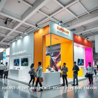 Booth Pameran Indoor Kebumen – Kreasi Hebat
