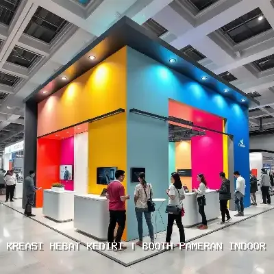 Booth Pameran Indoor Kediri