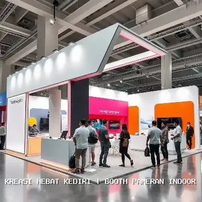 Booth Pameran Indoor Kediri