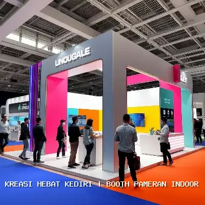 Booth Pameran Indoor Kediri