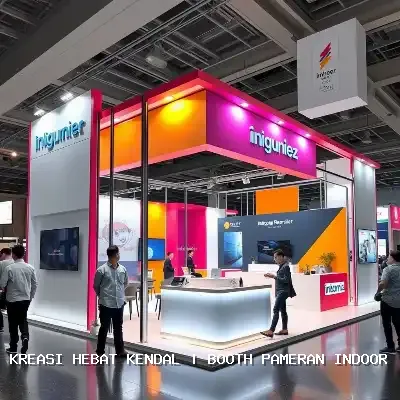 booth pameran indoor Kendal