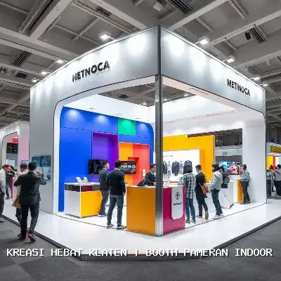 Booth Pameran Indoor Klaten