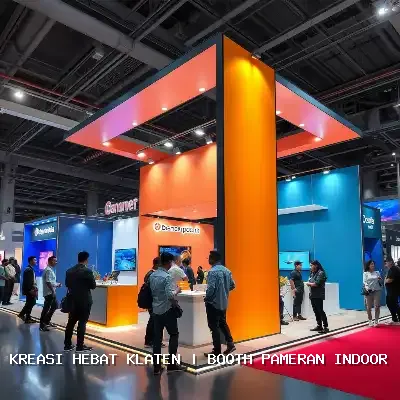Booth Pameran Indoor Klaten