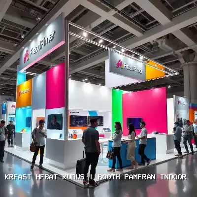 Booth Pameran Indoor Kudus