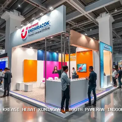 booth pameran indoor Kuningan