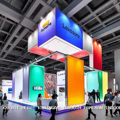 Booth Pameran Indoor Kuningan: Desain Custom & Finishing Rapi