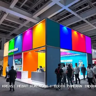 Booth Pameran Indoor Kuningan: Desain Custom & Finishing Rapi