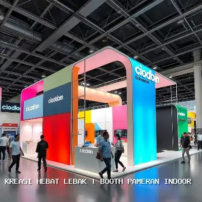 booth pameran indoor Lebak