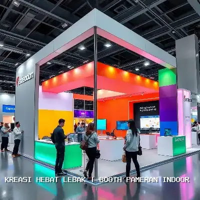 Booth Pameran Indoor Lebak – Kreasi Hebat