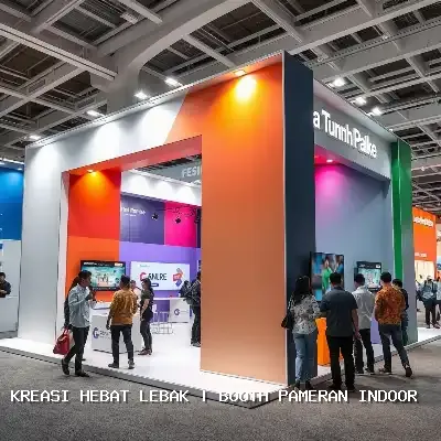 Booth Pameran Indoor Lebak – Kreasi Hebat