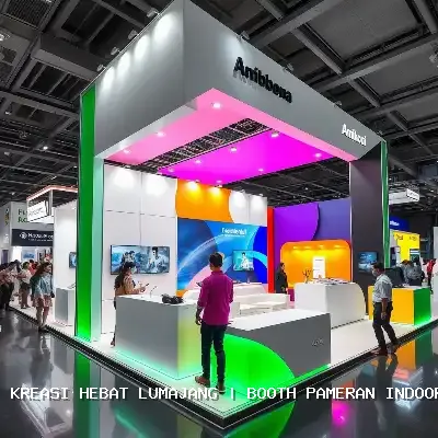 Booth Pameran Indoor Lumajang
