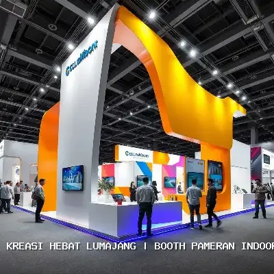 Booth Pameran Indoor Lumajang