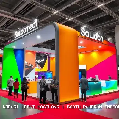 Booth Pameran Indoor Magelang – Kreasi Hebat