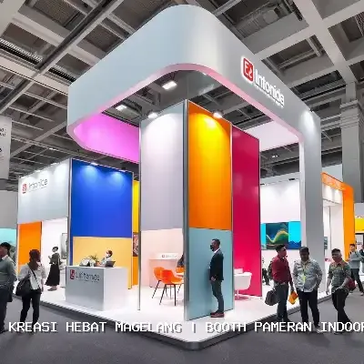 Booth Pameran Indoor Magelang – Kreasi Hebat