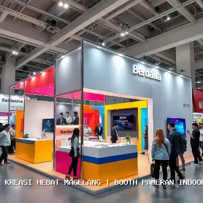 Booth Pameran Indoor Magelang – Kreasi Hebat