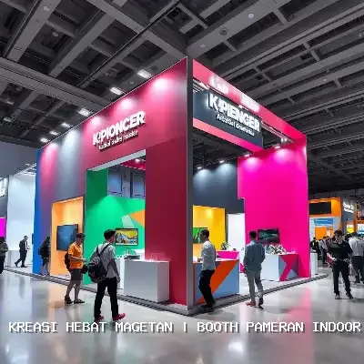 booth pameran indoor Magetan