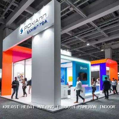 booth pameran indoor Malang