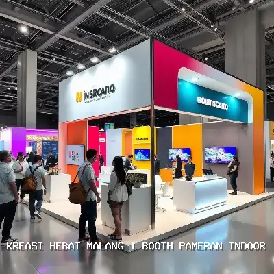 Booth Pameran Indoor Malang – Kreasi Hebat