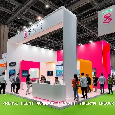 Booth Pameran Indoor Nganjuk – Kreasi Hebat Nganjuk