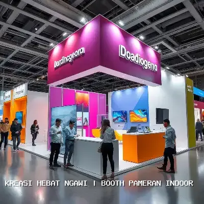 Booth Pameran Indoor Ngawi – Kreasi Hebat