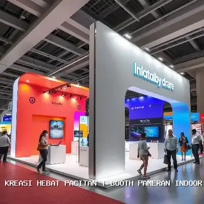 booth pameran indoor Pacitan