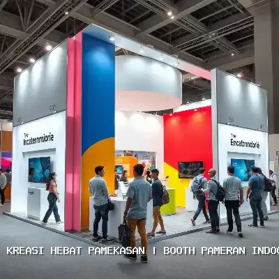 booth pameran indoor Pamekasan