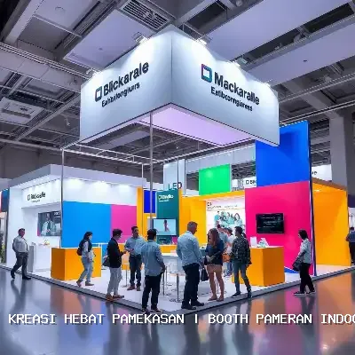 Booth Pameran Indoor Pamekasan