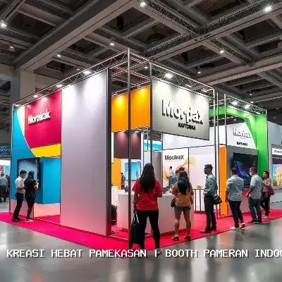 Booth Pameran Indoor Pamekasan