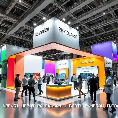 Booth Pameran Indoor Pamekasan