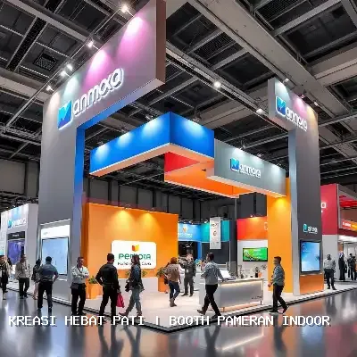 booth pameran indoor Pati