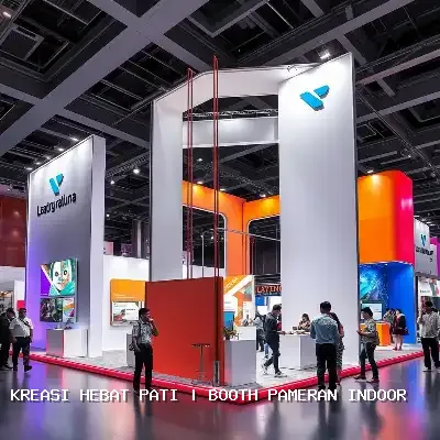 Booth Pameran Indoor Pati yang Eksklusif dan Profesional