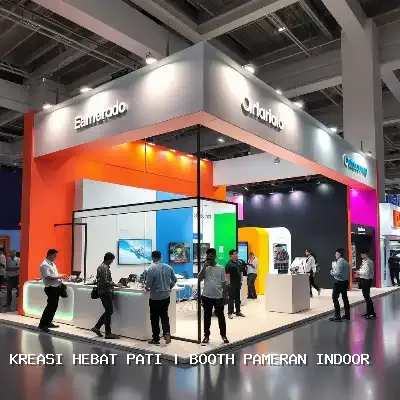 Booth Pameran Indoor Pati yang Eksklusif dan Profesional