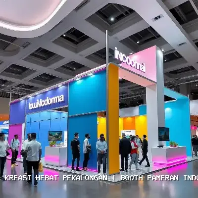 booth pameran indoor Pekalongan