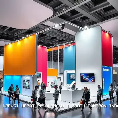 Booth Pameran Indoor Pekalongan