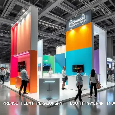 Booth Pameran Indoor Pekalongan
