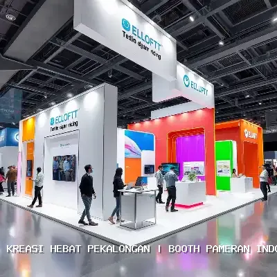 Booth Pameran Indoor Pekalongan