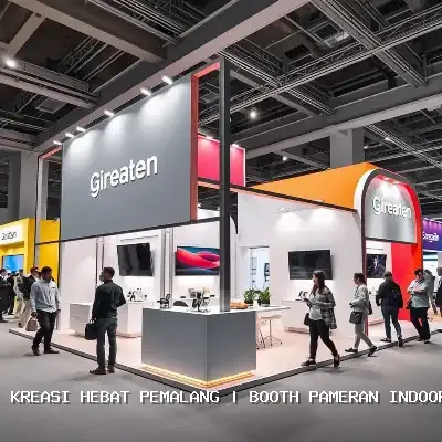 Booth Pameran Indoor Pemalang – Kreasi Hebat