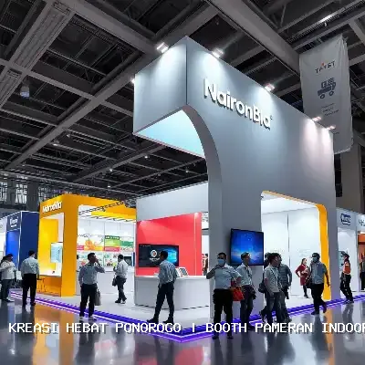 booth pameran indoor Ponorogo