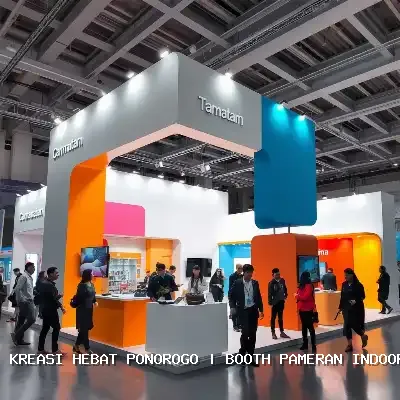 Booth Pameran Indoor Ponorogo
