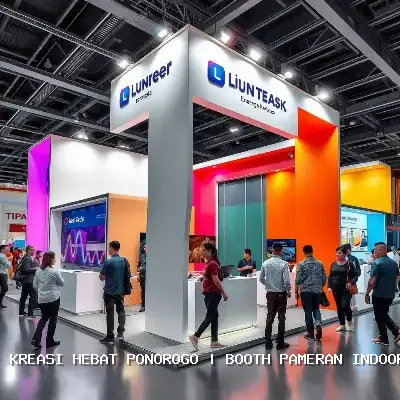 Booth Pameran Indoor Ponorogo