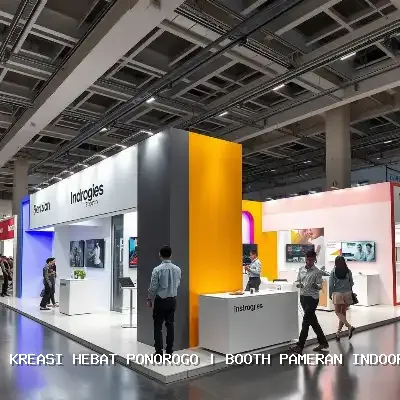 Booth Pameran Indoor Ponorogo