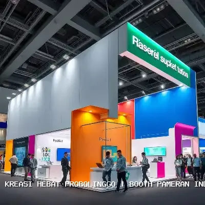 booth pameran indoor Probolinggo