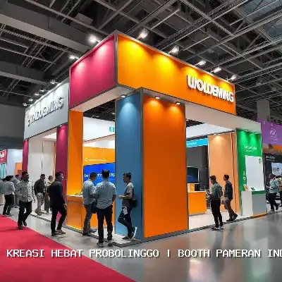Booth Pameran Indoor Probolinggo