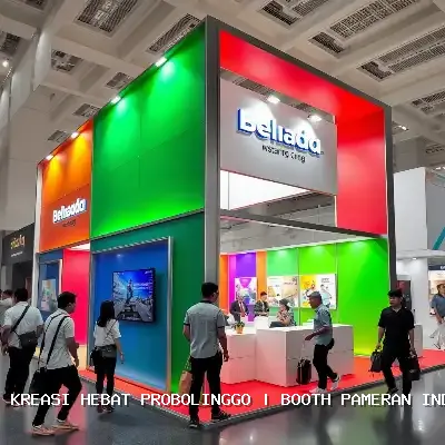 Booth Pameran Indoor Probolinggo