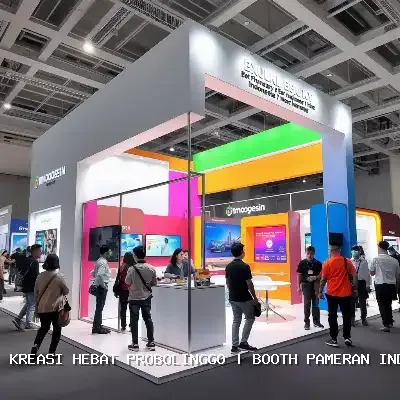 Booth Pameran Indoor Probolinggo
