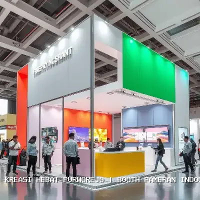 Booth Pameran Indoor Purworejo