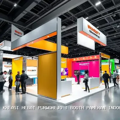 Booth Pameran Indoor Purworejo