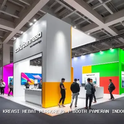 Booth Pameran Indoor Purworejo
