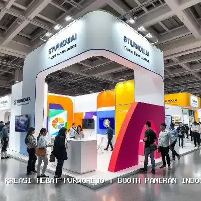 Booth Pameran Indoor Purworejo